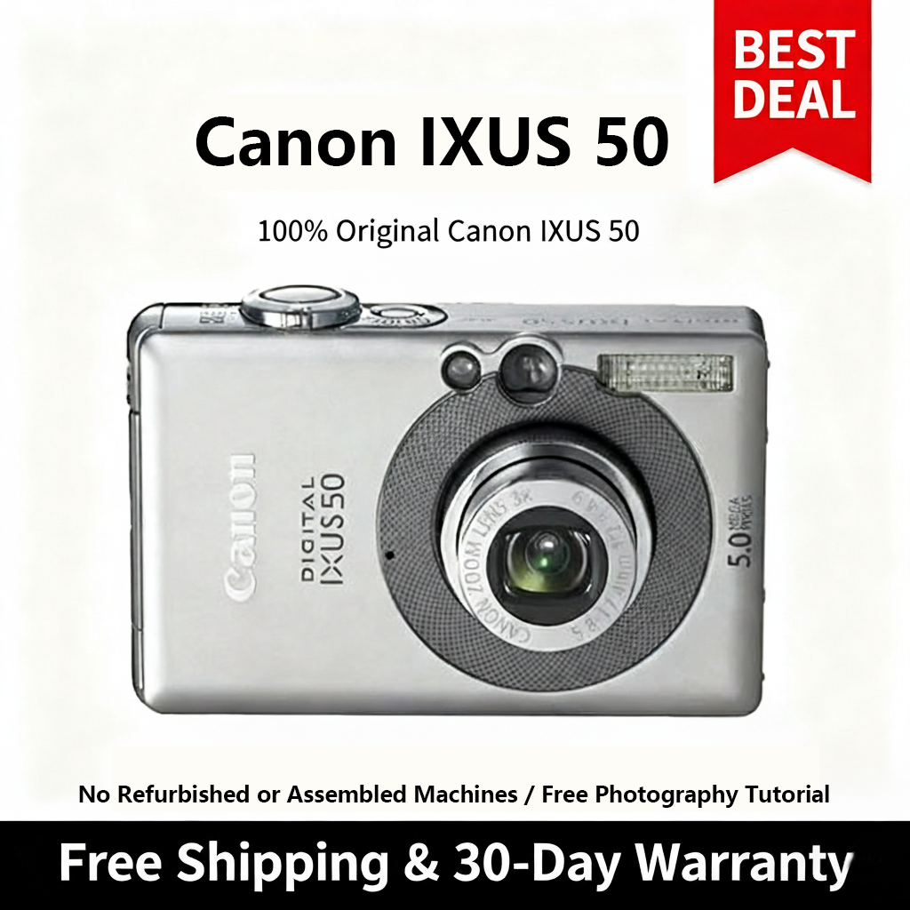 🔥 Vintage Canon IXUS Retro CCD Cameras – Models 50/120/175/50/300/950 | Limited Sale!